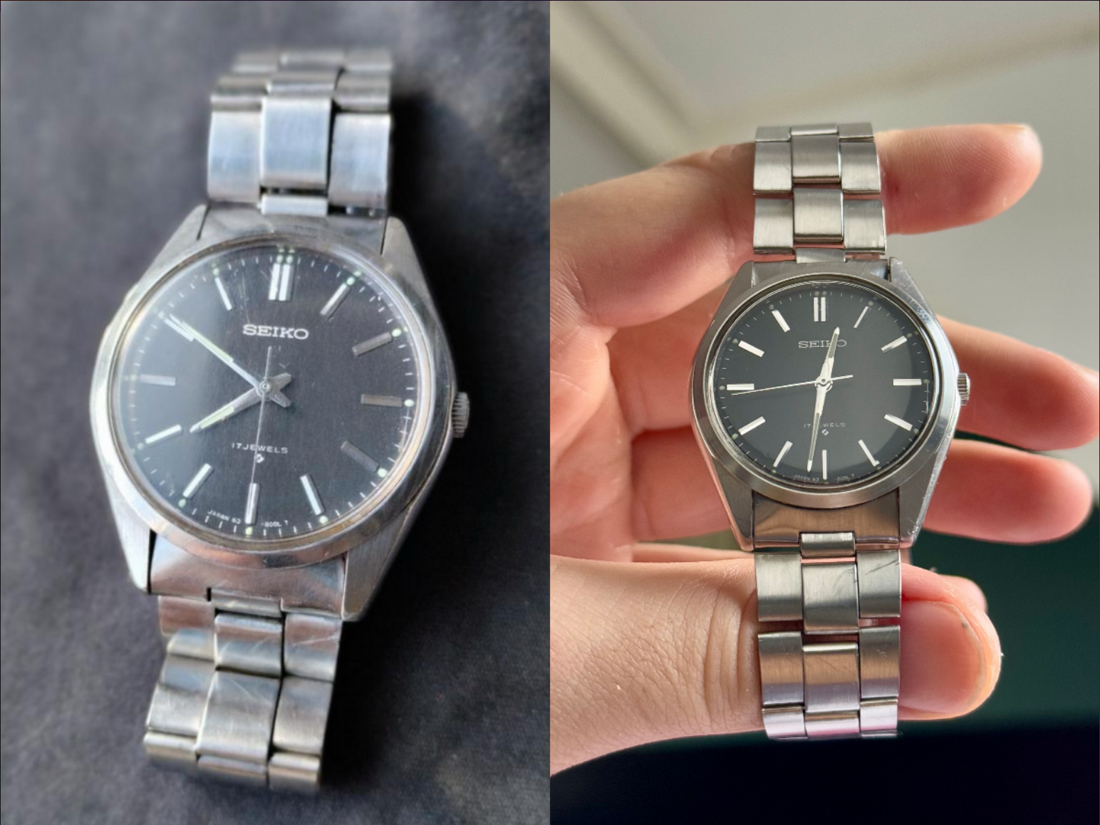 Vintage Seiko Watches Collage